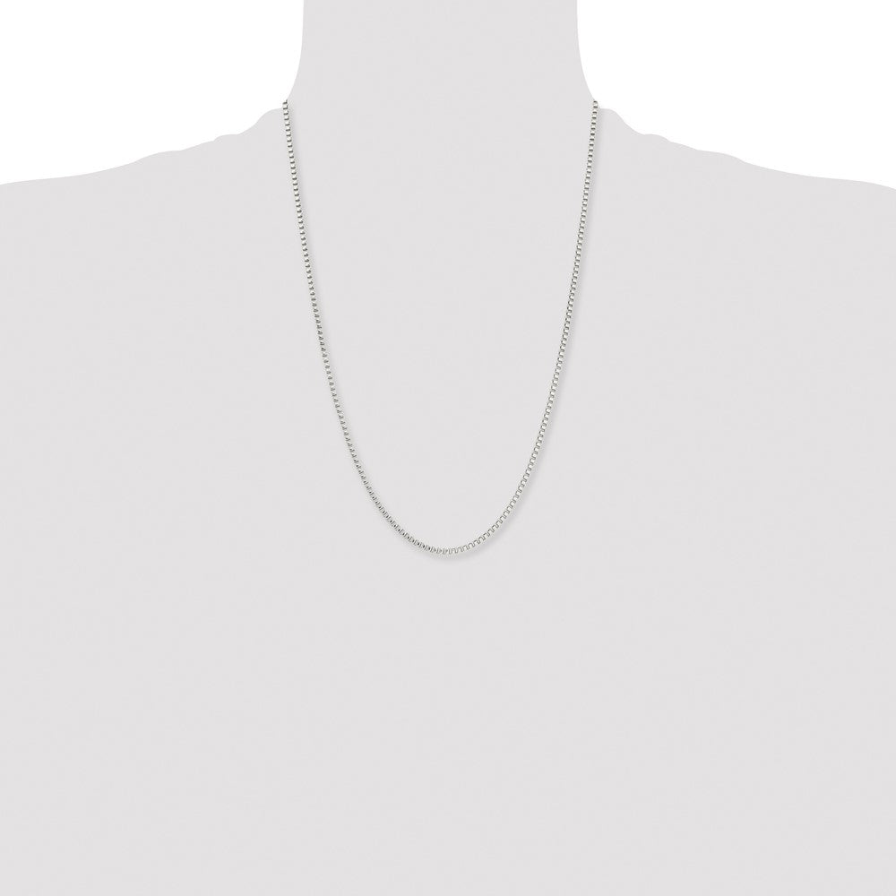 Chisel Stainless Steel Polished 2.4mm 24 inch Box Chain