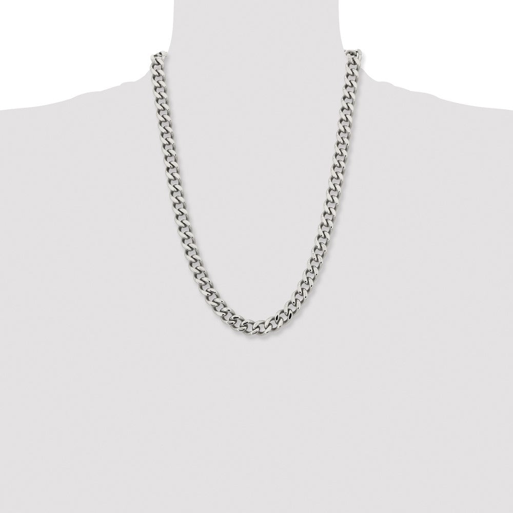 Chisel Stainless Steel Polished 11.5mm 24 inch Curb Chain