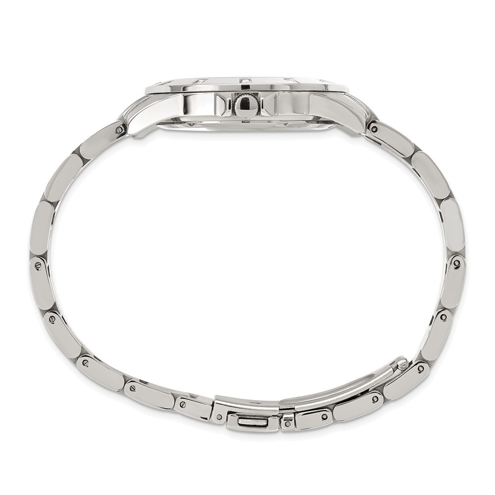 Mens Chisel Stainless Steel Champagne Dial Watch