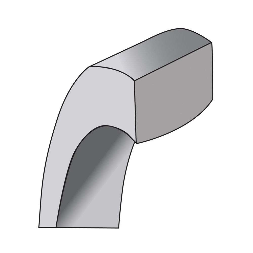 Sterling Silver 3mm Comfort Fit Flat Size 10.5 Band