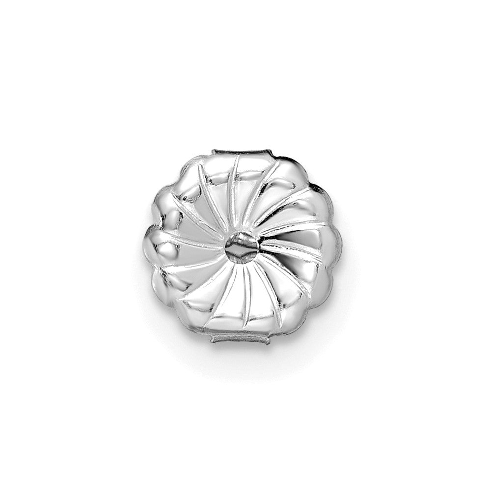 14k White Gold 1 1/2 carat Lab Grown Diamond VS/SI+ G+ Complete Oval Four Prong Stud Earrings