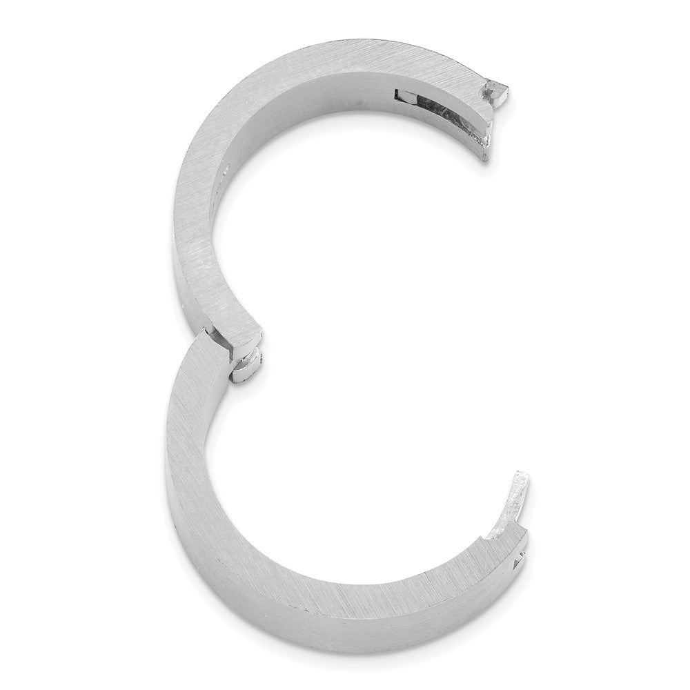 14k White Gold 6mm CLIQ Hinged Shank Size 9
