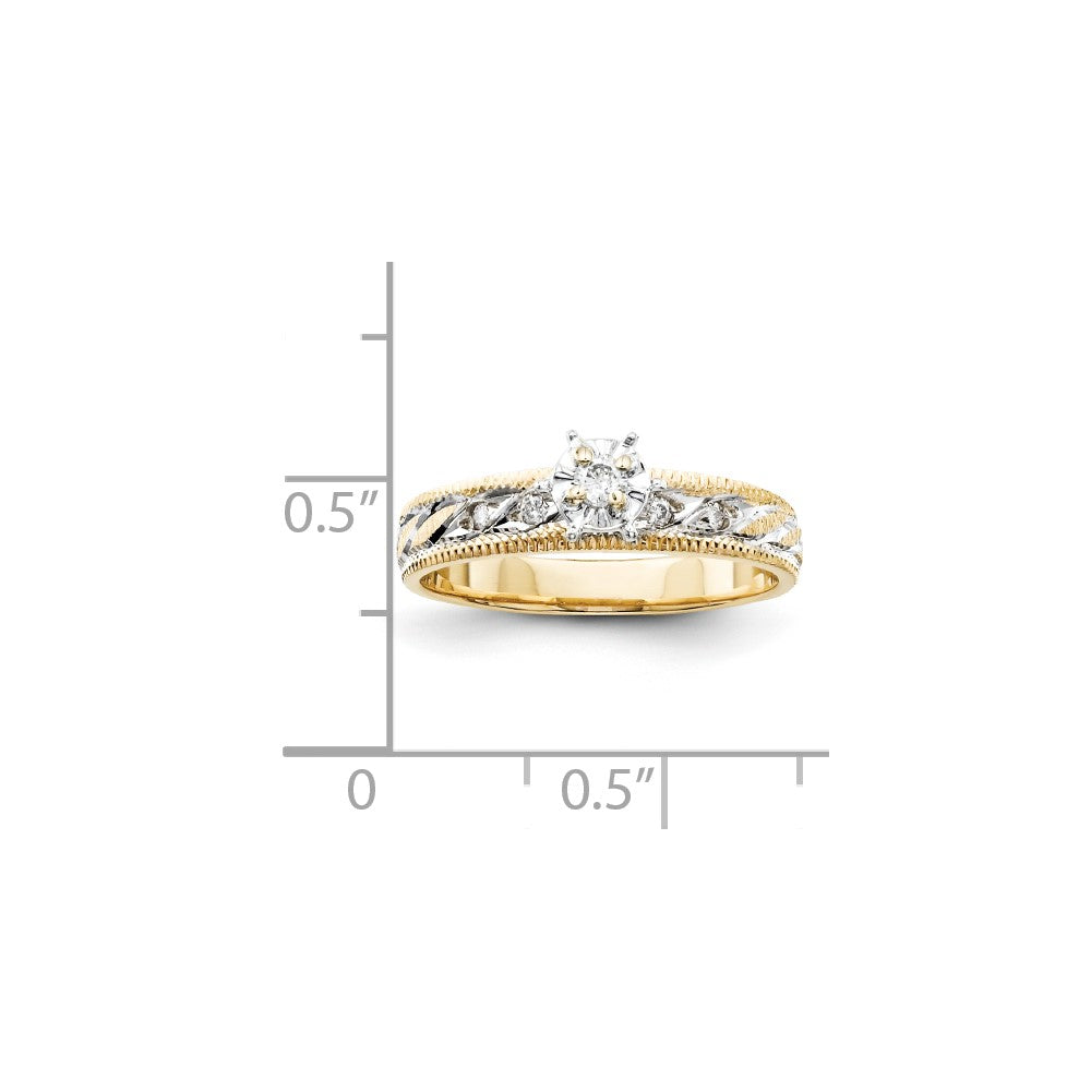 14k Engagement (Trio) Mounting