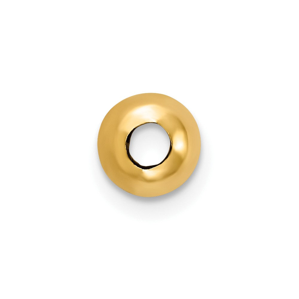 14k Set of Four 4mm Spacer Beads