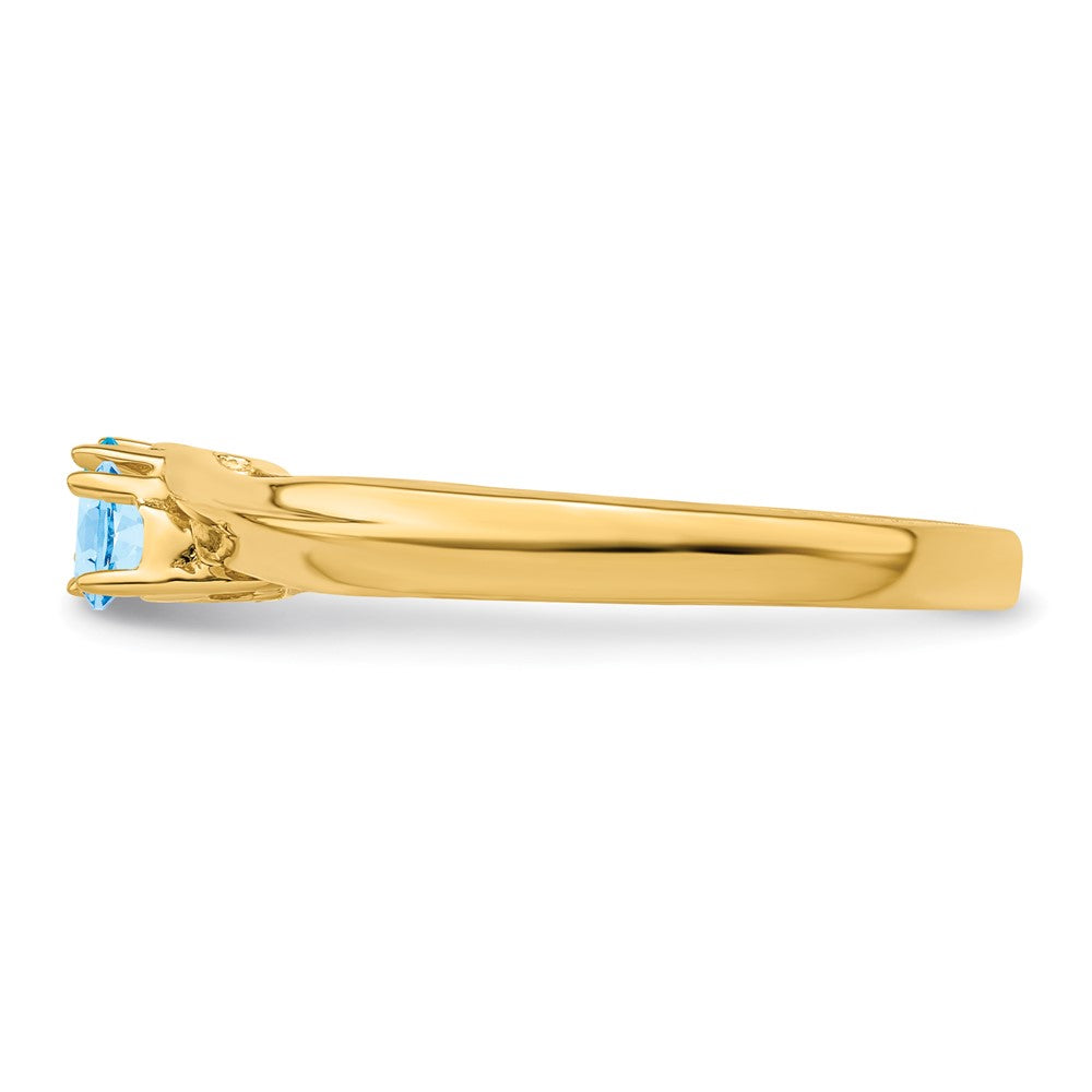 14k Polished 2-Stone Mothers Ring Mounting