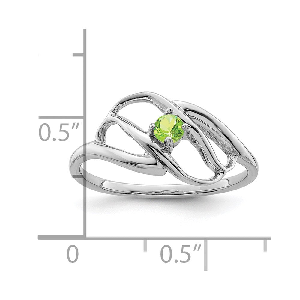Sterling Silver Rhodium-plated Family Jewelry Mounting