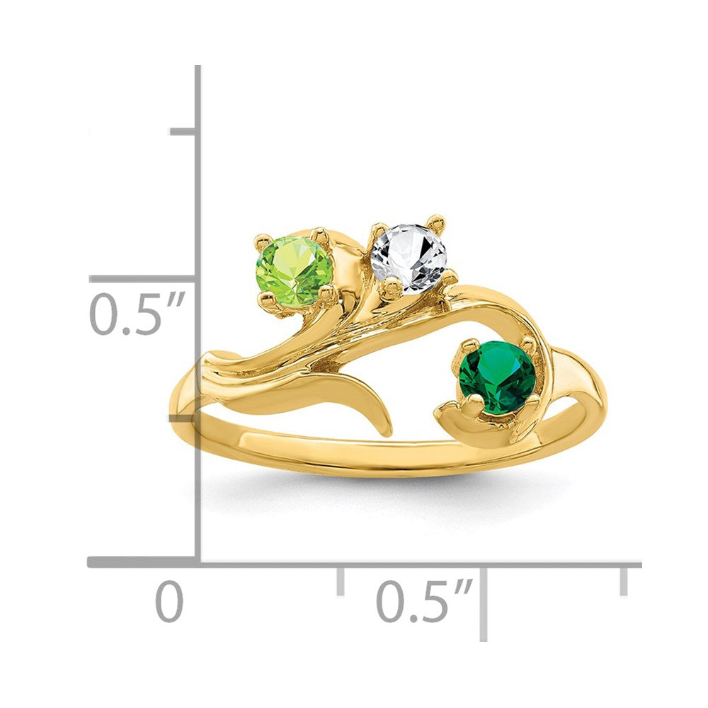 14K Lab Grown Diamond VS/SI+ G+ 5.85x3.0mm Pear Solitaire Pendant
