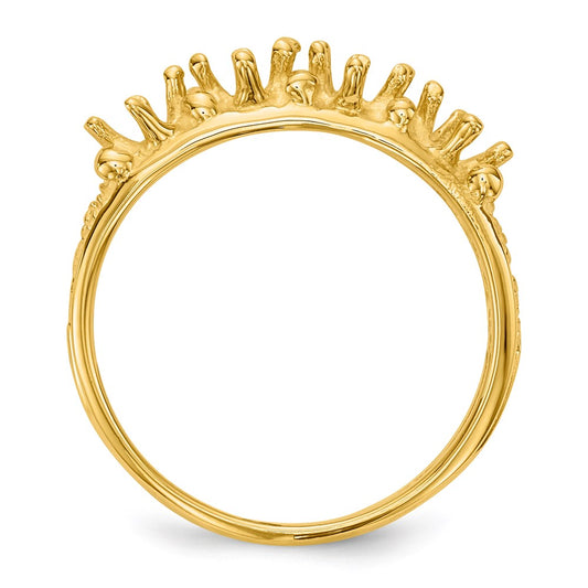 14k 4 Stone Family Ring Mounting