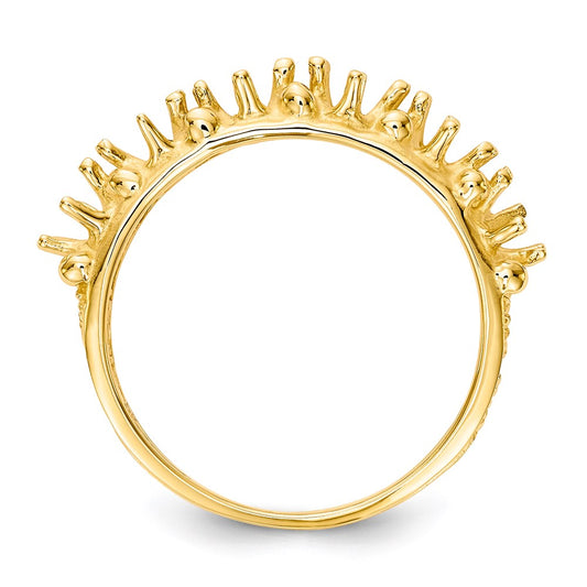 14k 6 Stone Family Ring Mounting