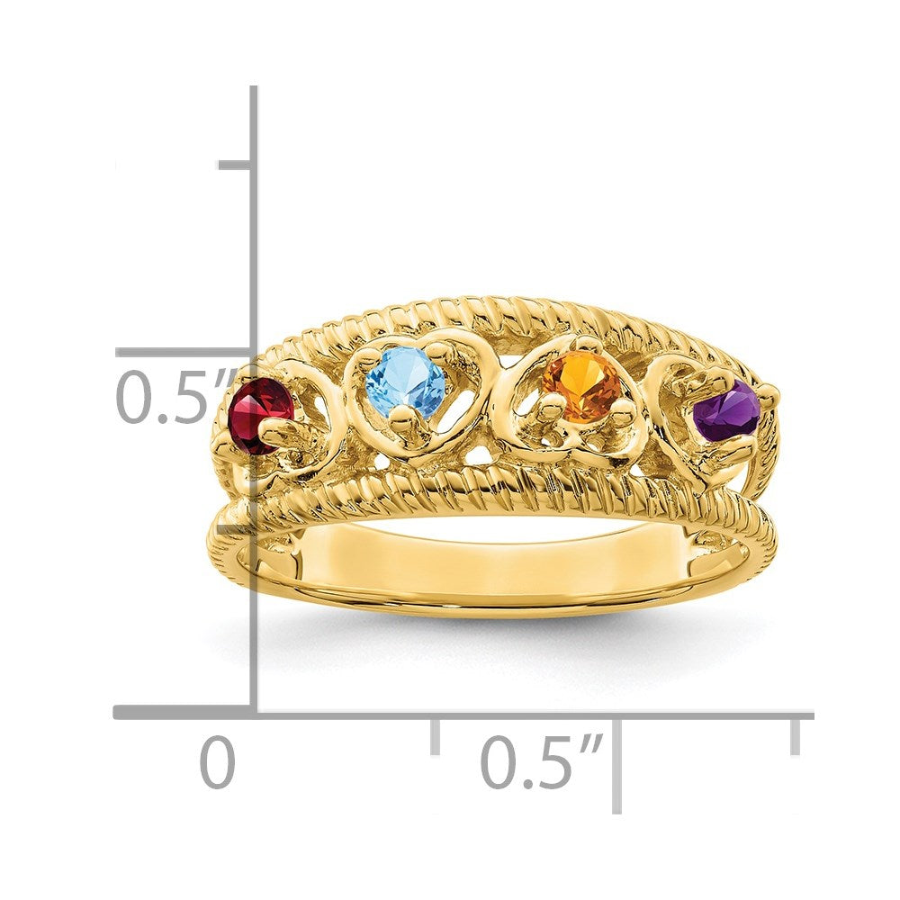 14k Family Jewelry Ring Mounting
