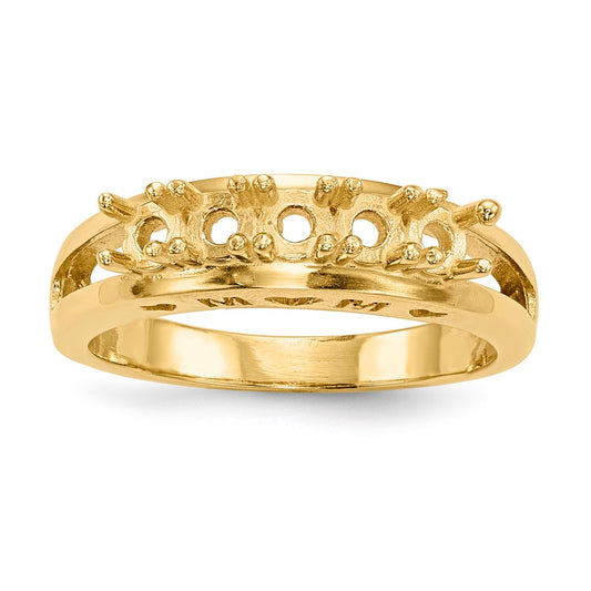 14k Family Jewelry Ring Mounting