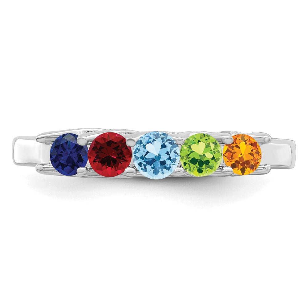 14k White Gold Family Jewelry Ring Mounting