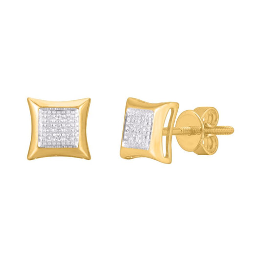 Diamond Square Earrings