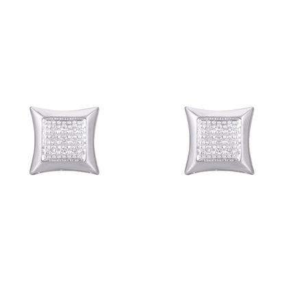 Diamond Square Earrings