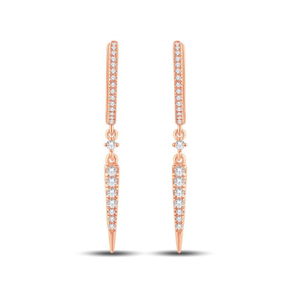 Diamond Classic Dangling Earrings