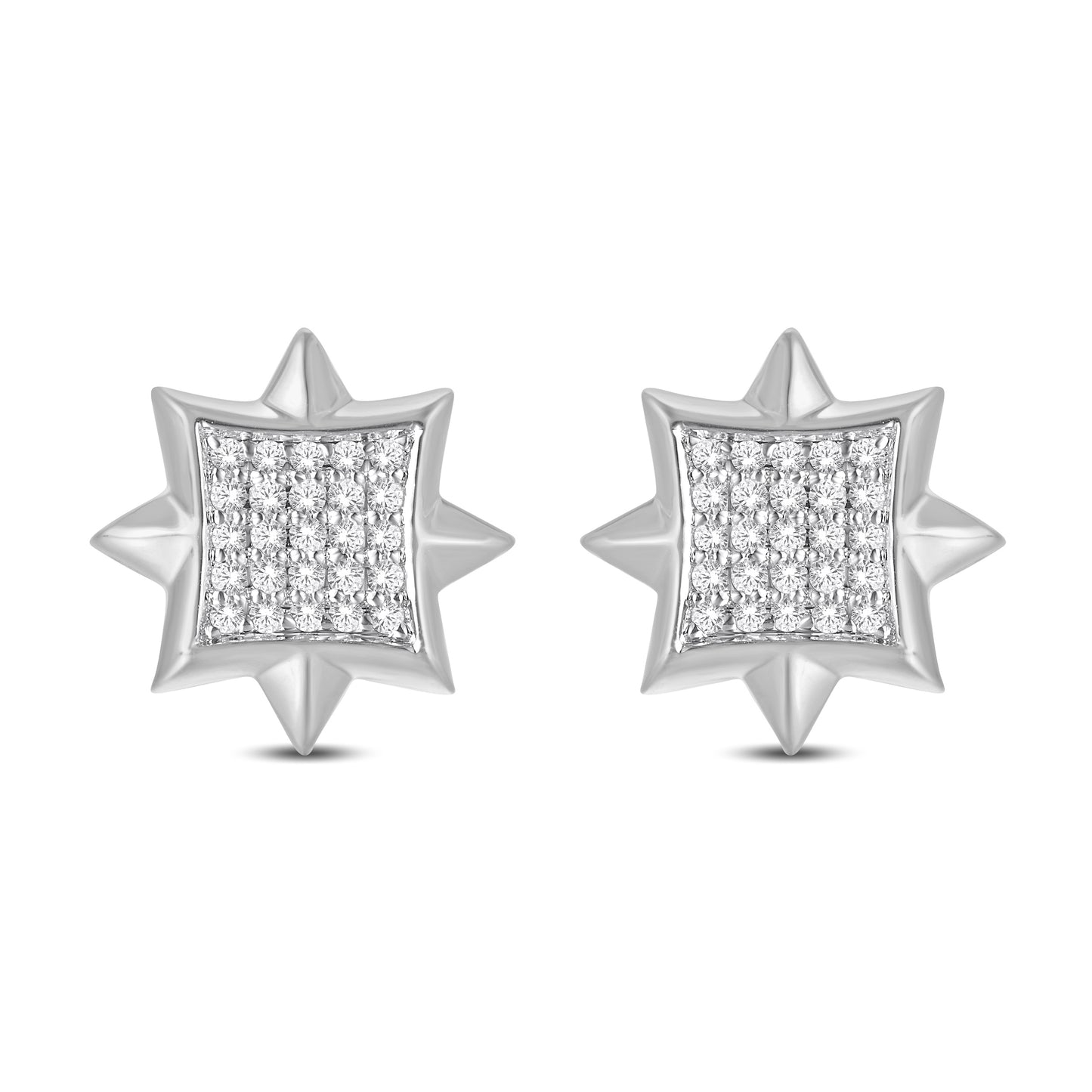 Diamond Star Earrings