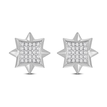 Diamond Star Earrings