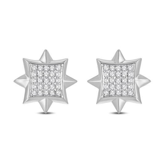 Diamond Star Earrings