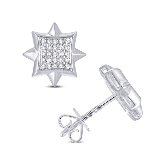Diamond Star Earrings