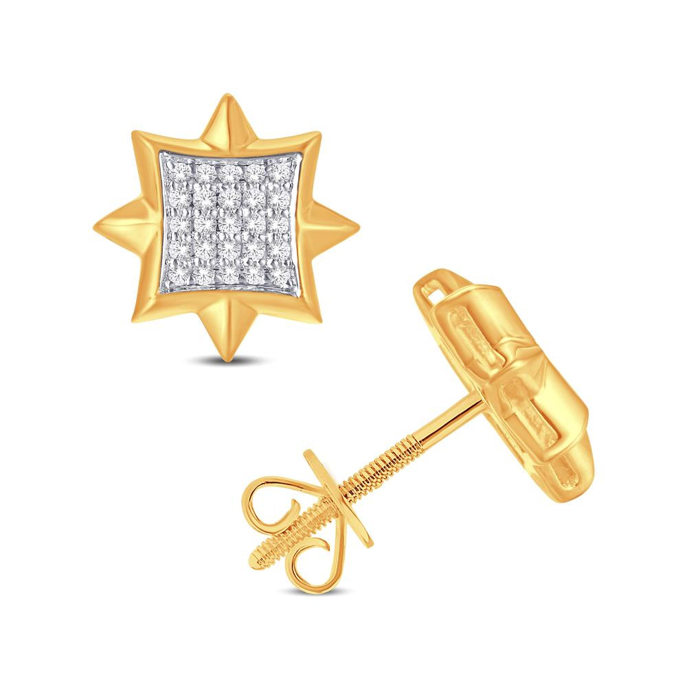 Diamond Star Earrings