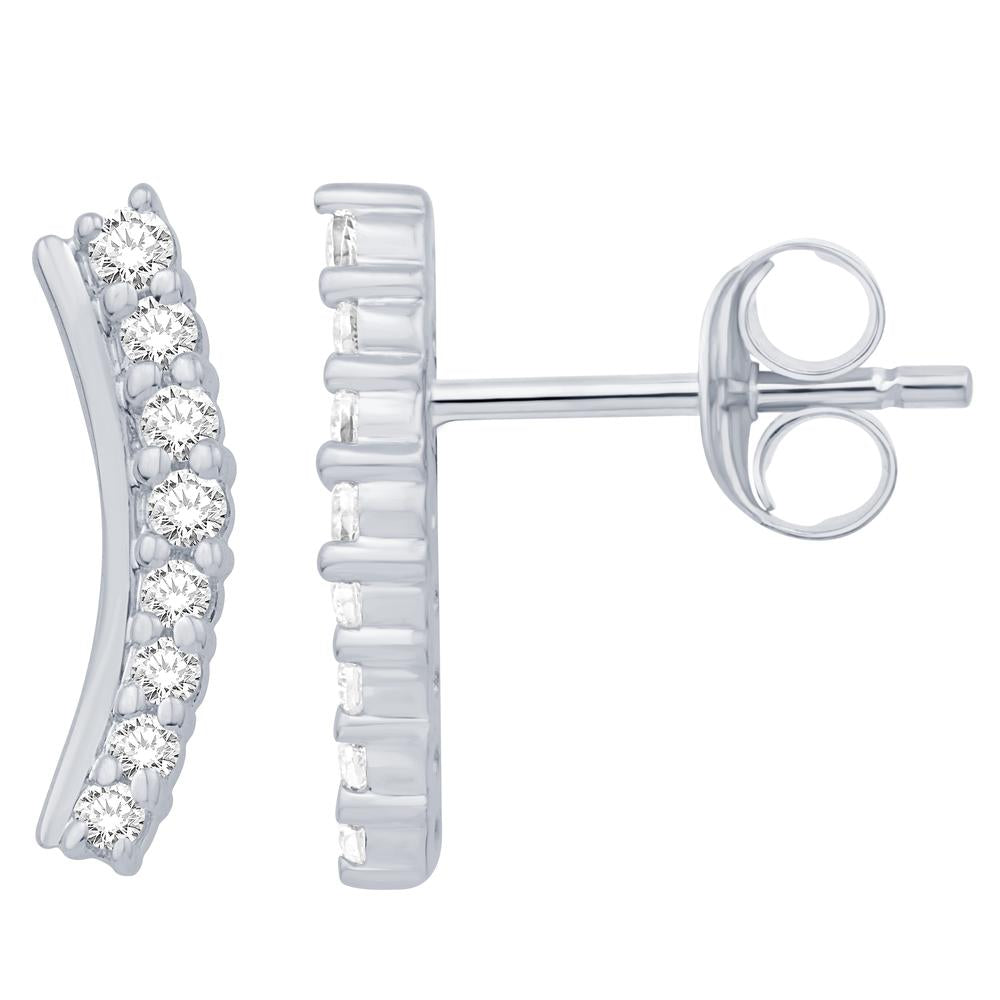 Diamond Teardrop Earrings