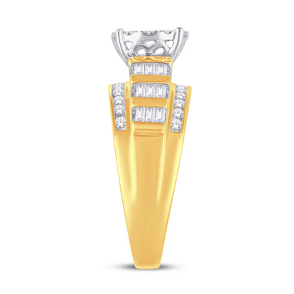 Diamond Round Ladies Ring