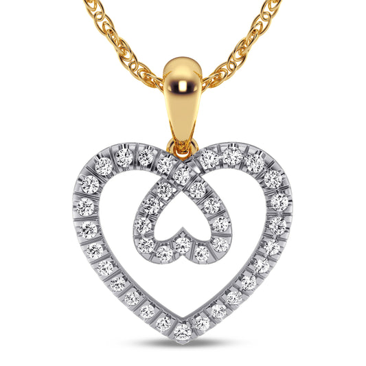 Diamond Heart Pendant