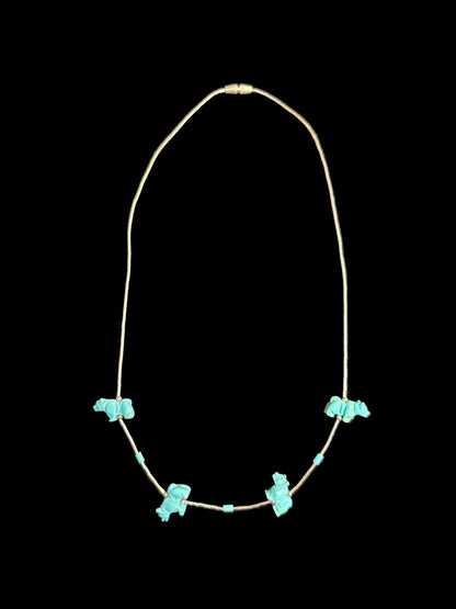 Turquoise Bear Fetish