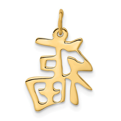 10k Chinese Symbol Good Luck Charm