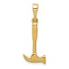 10k Hammer Charm
