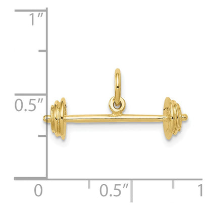 10k Barbell Charm