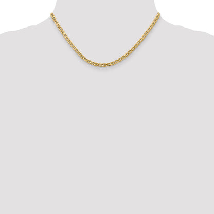 10k 4mm Semi-Solid Anchor Chain