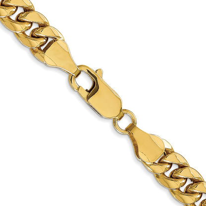 10k 6.75mm Semi-Solid Miami Cuban Chain