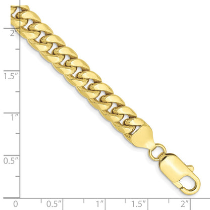 10k 7.3mm Semi-Solid Miami Cuban Chain