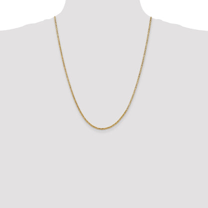 10K 2mm Byzantine Chain
