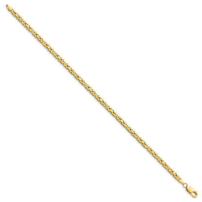 10K 2.5mm Byzantine Chain