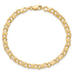 10k Solid Polished Fancy Bracelet