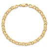 10k Solid Polished Fancy Bracelet
