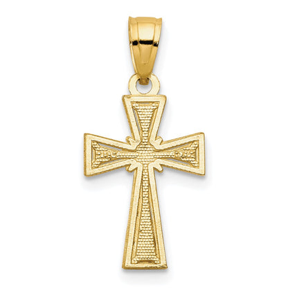 10k Cross Pendant