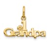 10K #1 GRANDPA Charm