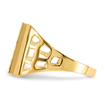 IB Goodman 10k Mens CZ Ring