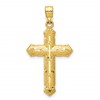 10k Passion Cross Pendant