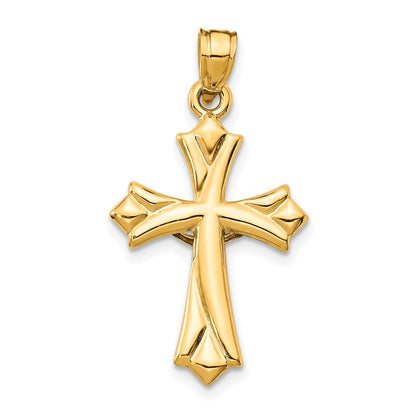 10k Reversible Crucifix / Cross Pendant