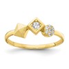 10K CZ Ring