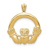 10k Claddagh Pendant