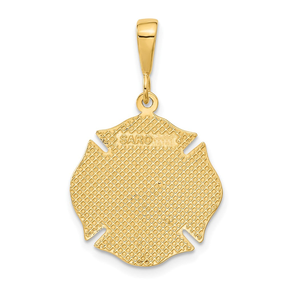 10k FIRE RESCUE Medal Pendant