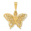 10k Large Butterfly Charm