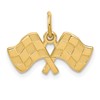 10k Racing Flags Charm
