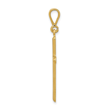 10k Cross Pendant