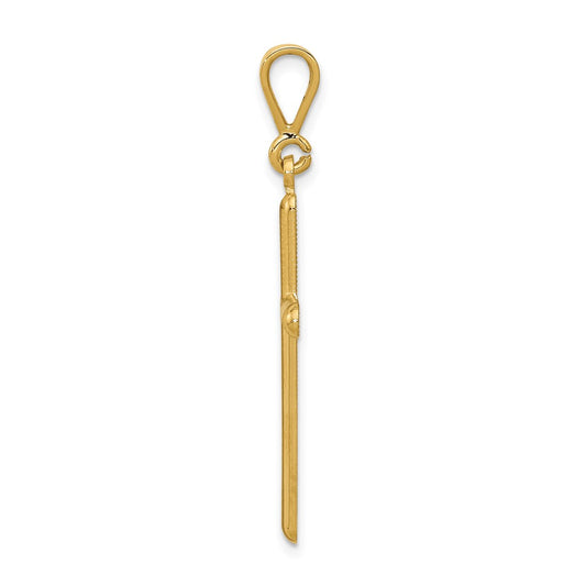 10k Cross Pendant